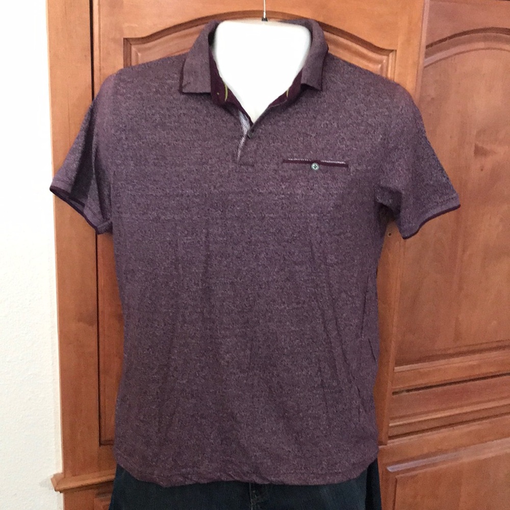 Cactus Man Purple Polo